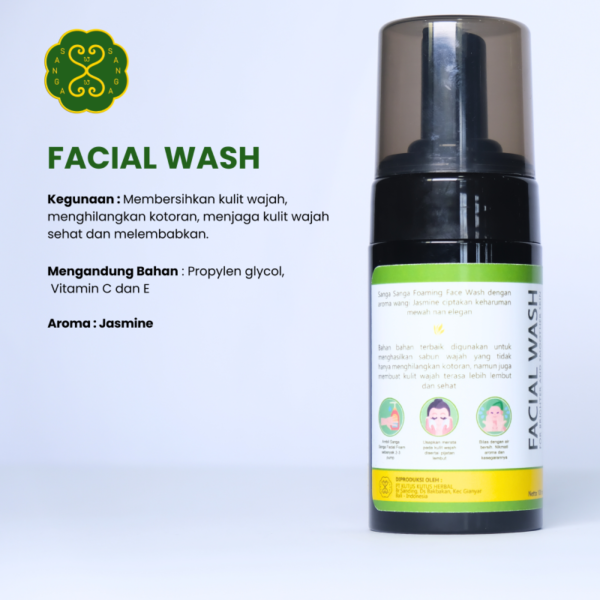 Sanga Sanga Facial Wash Original - Image 3