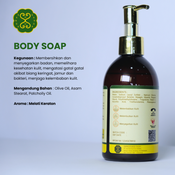 Sanga Sanga Jasmine Body Soap Original - Image 5